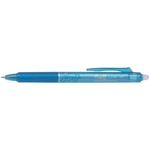 Pilot &amp;quot;Frixion Clicker&amp;quot; 0,25 mm, izbrisljivi roler, svetlo modra Slike