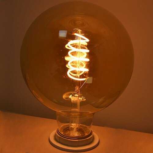 Mitea Lighting E27 4W G125 2200K filament amber led flex sijalica 230V 300lm Slike