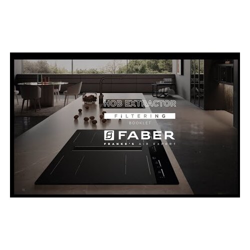 Faber Indukcijska kuhalna plo&amp;scaron;ča z vgrajeno napo GALILEO LINEAR F830 (obtočna izvedba) Slike