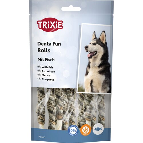 Trixie poslastica za pse Dentafun Rolls riba 12 cm, 10 kom/75 g Cijene