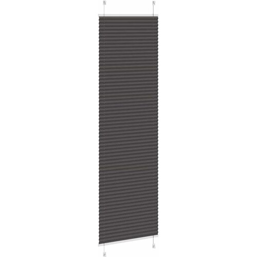  Plisirana zavjesa Crna 55x200 cm &amp;Scaron;irina tkanine 54,4 cm Poliester Slike