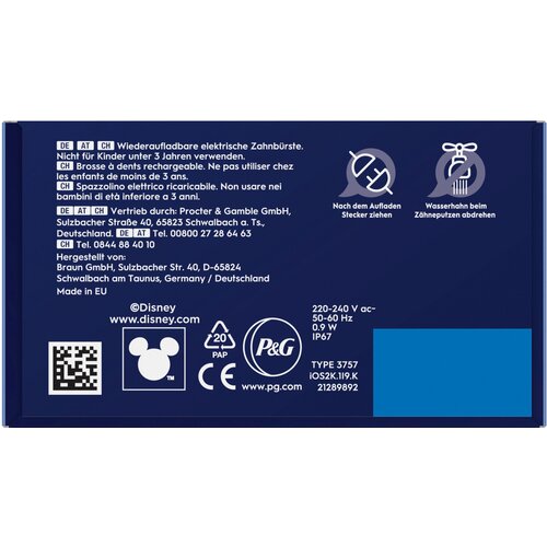 Oral-b iO Kids 6+ Stich z etuijem za potovanje, otro&amp;scaron;ka zobna &amp;scaron;cetka Slike