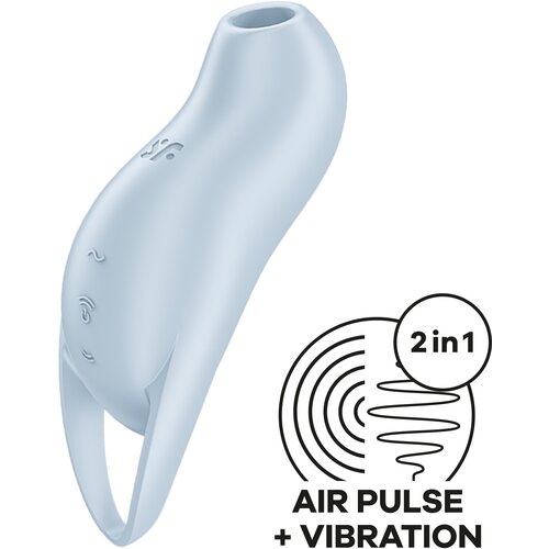 Satisfyer Pocket Pro 1 Blue Slike