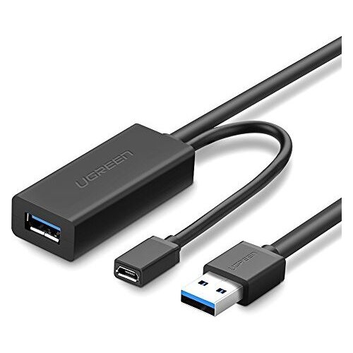 Ugreen 20826 USB kabel USB 3.2 Gen 1 (3.1 Gen 1) 5 m USB A USB A/Micro-USB B Crno Slike
