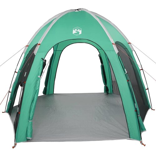  Bazen &amp;scaron;ator s krovom Morska zelena 366 x 305 x 231 cm Slike