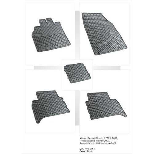 FROGUM Tipske patosnice za Renault Scenic 2 / 3 Grand (2003-2013) Cene