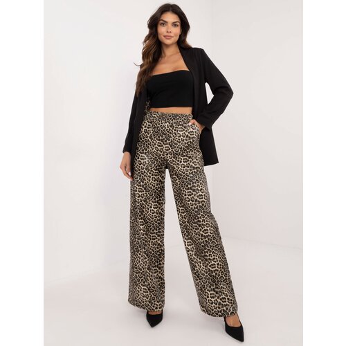 LAKERTA Trousers-LK-SP-509799.38-black-beige Cene