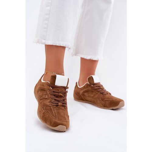 Boto Women's Sports Shoes Made Of Eco Suede Camel Dorella Cijene
