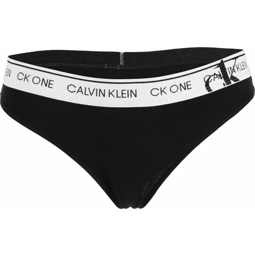 Calvin Klein FADED GLORY-THONG Ženske tange, crna, veličina