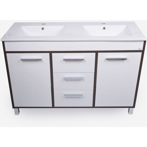 Ceramica lux Ormarić za kupatilo Atina Wenge, Donji deo 120, Plazma dupla Cene