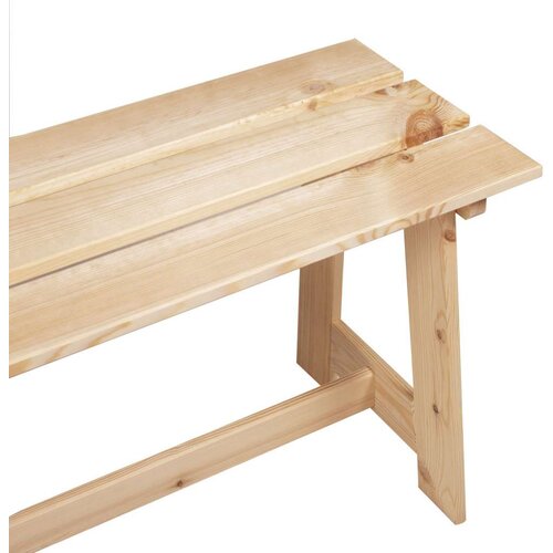  Vanjska klupa 119x35x47 cm Odgovara masivnoj borovini Slike