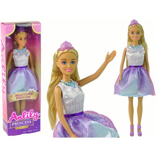  Lutka za igru Anlily sa krunom Violet Queen - ljubičasta Slike