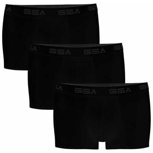 GSA Men's Boxer 3 Pack Sport 17-1204-Blk Slike