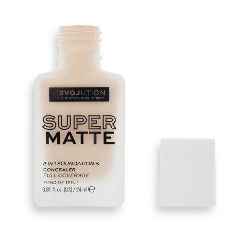 Relove by Revolution tekoča podlaga - Supermatte Foundation - F3 Cene