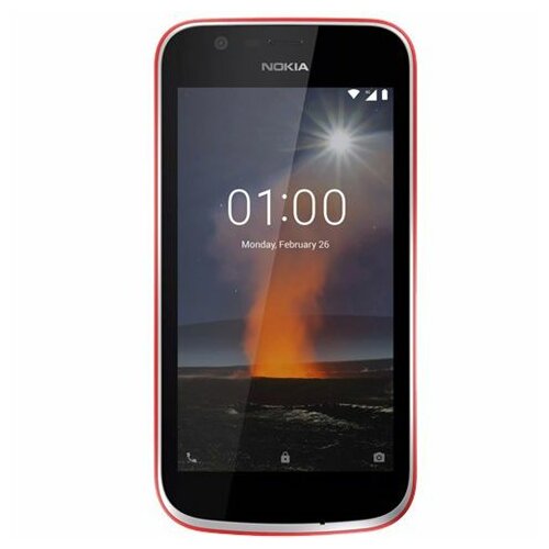 Nokia 1 DS Crvena 4.5 QC 1.1GHz/1GB/8GB/5&2Mpix/7.1 mobilni telefon Slike