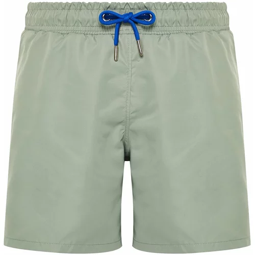 Trendyol Light Khaki Men's Basic Standard Size Sea Shorts