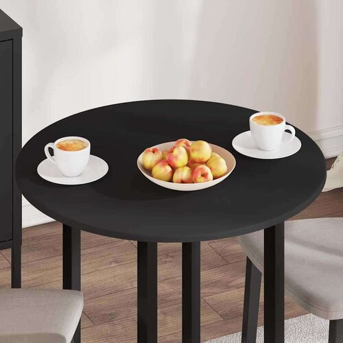  Gornji dio stola Crna 70 x 70 x 1.5 cm Konstruirano drvo Slike