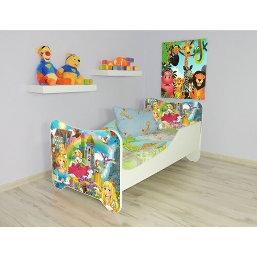 Made in Poland Dečiji krevet Happy Kitty – Princess 140x70 cm Cene