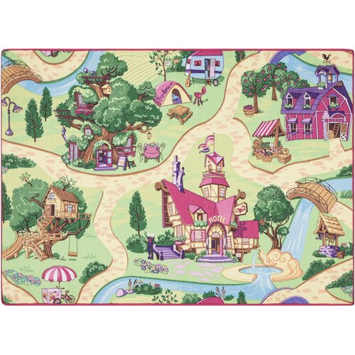 RugsX Preproge REBEL ROADS PREPROGA Candy Town 27 nedrseča 140x200 cm Rožnata Cene