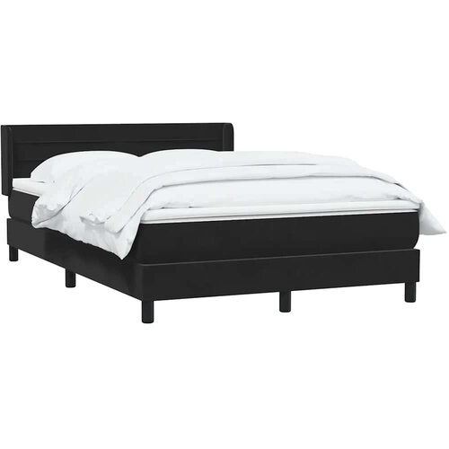 Box spring krevet s madracem crni 160x210 cm bar&amp;scaron;unasti Slike