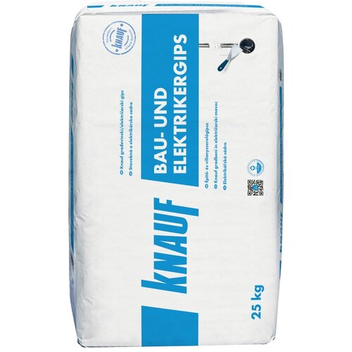 Knauf Građevinski i električarski gips (25 kg) Cijene