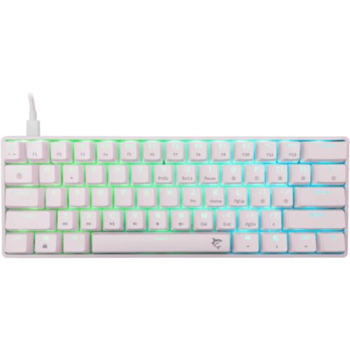 WHITESHARK TASTATURA GK-004221 SHINOBI-2 Bijela &ndash; Mehanicka / US &ndash; BLUE SW. Cijene