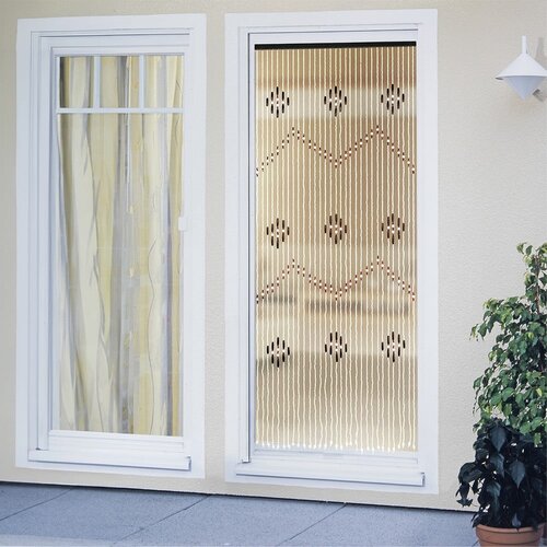 Maximex Bambusova zavesa za vrata v naravni barvi 90x200 cm &amp;ndash; Slike