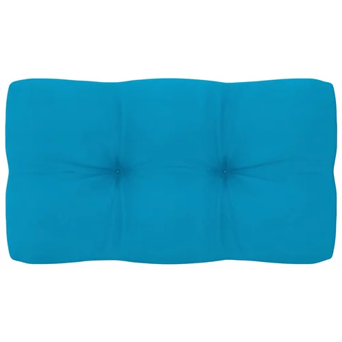 Jastuk za sofu od paleta plavi 70 x 40 x 10 cm