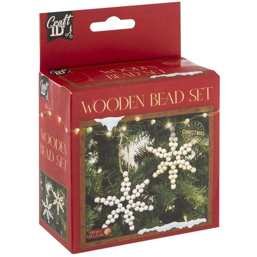  Set drvenih perli BOŽIĆNE ZVIJEZDE Cijene