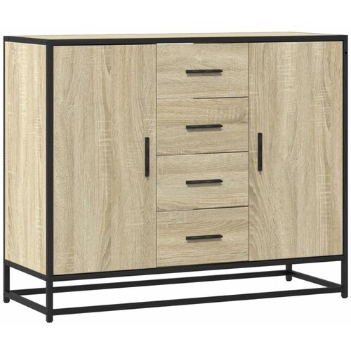 Maison Chic Komoda - Predalnik sonoma hrast 92x35x76 cm inženirski les, (21718094) Slike