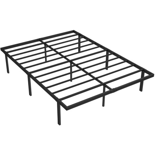 Nesta Kovinski posteljni okvir 140&times;200 cm, s shrambo pod posteljo, kovinski okvir z letvenim dnom, brez potrebe po boxspring podlagi, (5000493298) Cene
