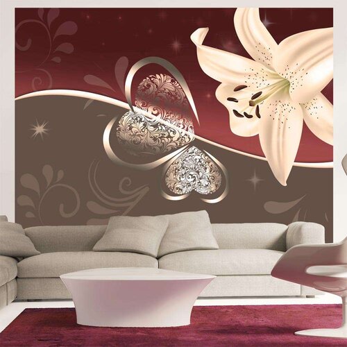  Tapeta - Cream lily 400x309 Slike