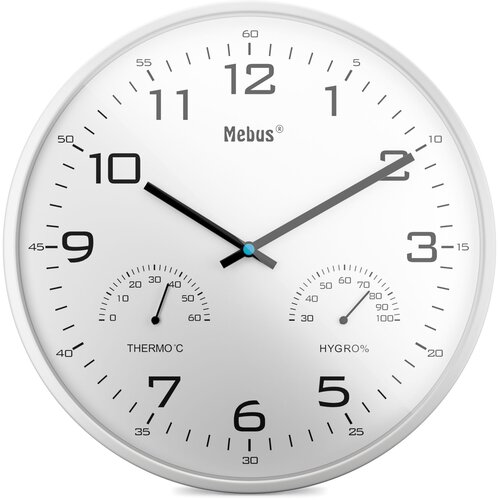 Mebus 16181 Quarz-Wanduhr Slike
