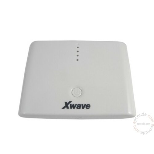 X Wave Power Bank White Book 88 8800mAh punjac za mobilni telefon Slike