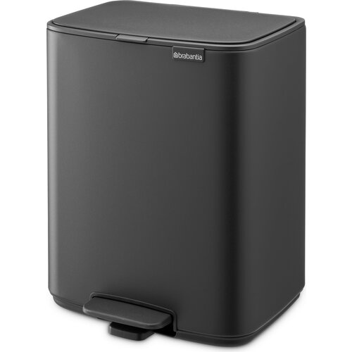 Brabantia BO ko&scaron; za smeti s pedalom, 12 l - Mineral Infinite Grey Cene