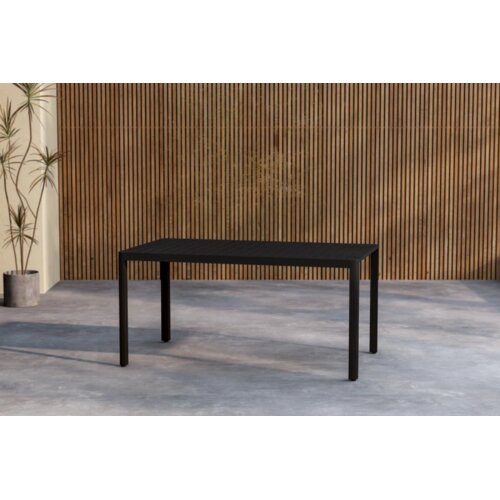 Venture Home Giardini pravokutni vrtni blagovaonski stol 150 &times; 85 cm, crni Cijene