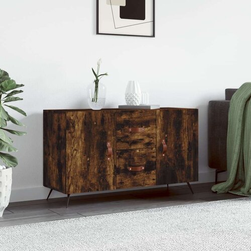  Komoda boja dimljenog hrasta 100 x 36 x 60 cm konstruirano drvo Cene