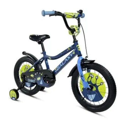  Dečiji bicikl Galaxy ghost 16&rdquo; 590051 - Plavo-zeleni Cene