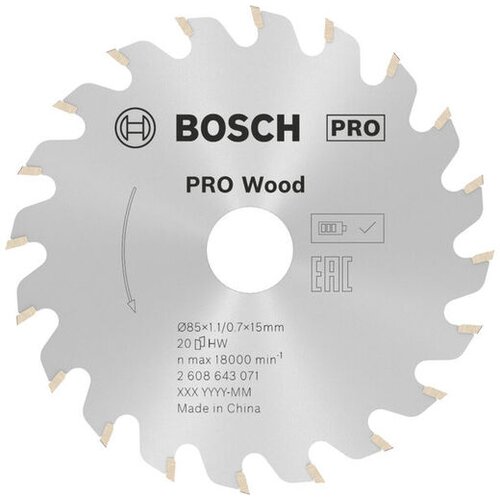 Bosch List kružne testere za električne ručne kružne testere PRO Wood Corded 2608643071 Slike