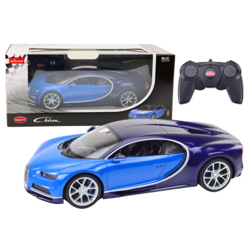  Auto na daljinsko upravljanje RC 1:14 Bugatti Veyron Chiron Plavi Cene