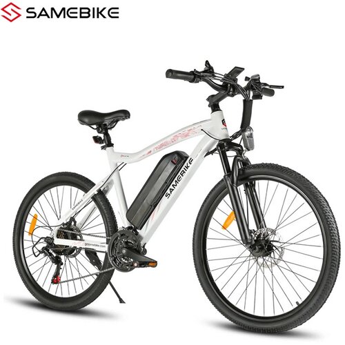 Samebike Električni bicikl SY26 II, 26&amp;quot;, Beli Slike