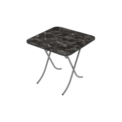 Alesta sklopivi sto 70x70cm Crni mermer AL10033CM Slike
