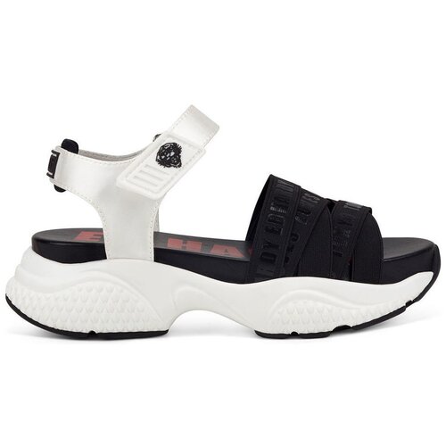 Ed Hardy - Overlap sandal black/white Bijela Slike
