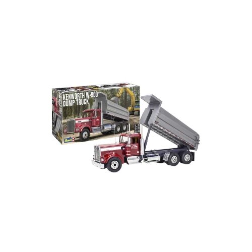 Revell 12628 Kenworth W-900 Dump Truck model kamiona za sastavljanje 1:25 Slike