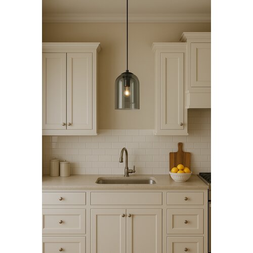 Toolight Viseća lampa APP1704-1PC Amber Slike