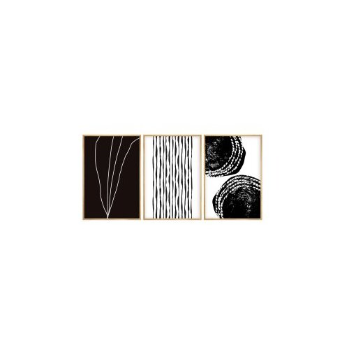 WALLXPERT Uokvirena slika Huhu240, 20x30 cm, 3 dijela Cijene