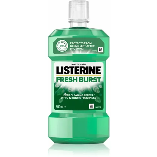 Listerine Fresh Burst ustna voda proti zobnim oblogam 500 ml