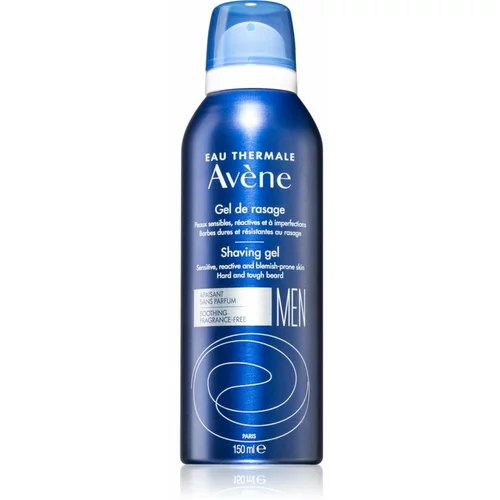 Avene Men vlažilni gel za britje 150 ml za moške