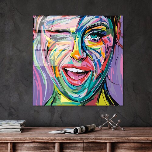 Wallity Slika od kaljenog stakla 50x50cm Cene