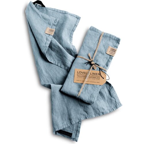 Lovely Linen Brisača za goste / Platzset Misty - Misty Sky Cene